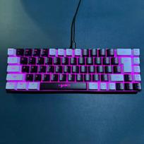 60% Laidinė žaidimų klaviatūra, 68 klavišų, RGB apšvietimas