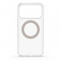 Evelatus Apple iPhone 17 Pro Max Hybird Case With Magsafe PC+TPU 360 Metal Stand Transparent