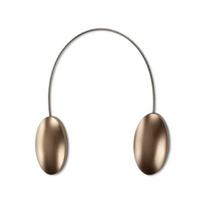Eurofirany užuolaidų laikiklis su magnetu 125, 3x15 cm, rudas