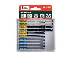 Metabo pjūklų rinkinys 10 vnt. medienai, metalui, plastikui