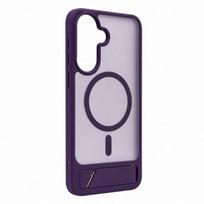 Evelatus Samsung Galaxy A37 / A36 Rubber Coated MagSafe With Stand Case Purple