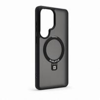Evelatus Samsung Galaxy S26 Ultra Shield Case With MagSafe & Stand Matte Ring Black