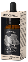 SHROOMWELL Juodojo beržo grybų ekstraktas, 30 ml