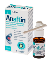 Anaftin® Aerozolinis purškalas 15 ml burnos ertmei