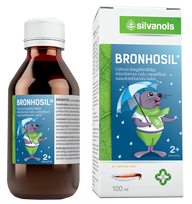 BRONCHOSIL – kvėpavimo takų palaikymui, 100 ml skysčio forma