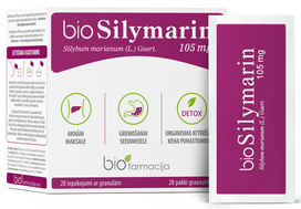 Bio Silymarin BIOFARMACIJA pakeliuose, 28 pakeliai