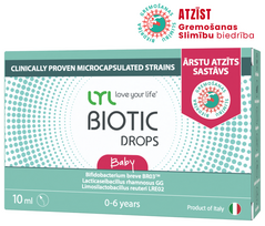 LYL BIOTIC lašai (20 dozių), 10 ml