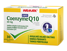 WALMARK Koenzimas Q10 Forte kapsulės 60 mg, N30