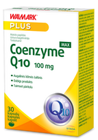 WALMARK Kofermentas Q10 Forte 100 mg – 30 kapsulių pakuotė