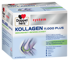Kolagenas Doppelherz System 11.000 Plus, 30 tablečių – sąnariams ir raumenims