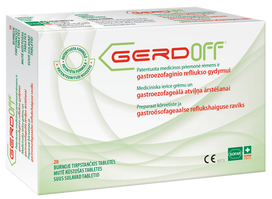 GERDOFF 20 tabletės