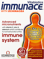 IMMUNACE su ežiuole – 30 tablečių imuninei sistemai stiprinti