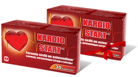 KARDIO START (1+1) – 30 kapsulių pakuotė širdies sveikatai