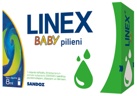 LINEX Baby - 8 ml geriamieji lašai