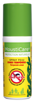 MOUSTICARE Protection Naturelle veiksmingas insekticidas nuo uodų ir erkių 50 ml