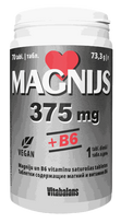 VITABALANS tabletės su 375 mg magnio ir vitaminu B6, 70 vnt.