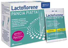 LACTOFLORENE Pancia Piatta – milteliai 20 pakelių