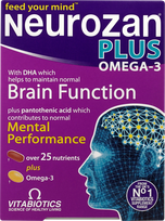 NEUROZAN Plus Omega-3 — 56 tabletės ir kapsulės