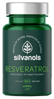 SILVANOLS Premium kapsulės su resveratroliu, 60 vnt.