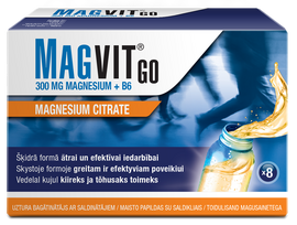 MAGVIT Go 300 mg – 8 buteliukai geriamojo tirpalo (30 ml)