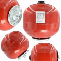 Membraninis išsiplėtimo indas šildymo ir saulės sistemoms IBO HEATS 12 l, 10 bar