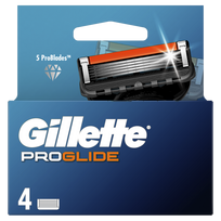GILLETTE Fusion Proglide 4 vnt. keičiamos galvutės rankiniam skustuvui