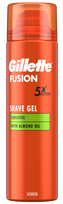 GILLETTE Fusion Sensitive su migdolų aliejumi – 200 ml skutimosi putos