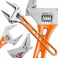 Reguliuojamas veržliaraktis NEO TOOLS, 256 mm, žiočių plotis 0–43 mm