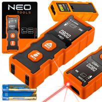 Lazerinis atstumo matuoklis NEO 20 m su ploto ir tūrio matavimu