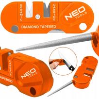 Kišeninis peilių galąstuvas NEO TOOLS 56-054 su volframo karbido ir keraminiu galąstuvais