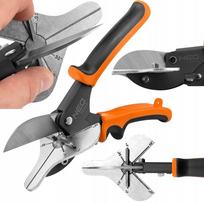 Kampinio pjovimo žirklės NEO TOOLS 220 mm, reguliuojamas pjovimo kampas