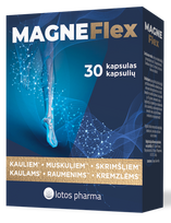 MAGNEFLEX — 30 kapsulių pakuotė