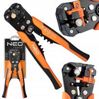 Automatinės priekinės kabelių izoliacijos nuėmimo replės NEO TOOLS 01-540, 200 mm
