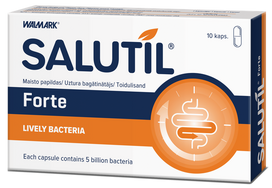 SALUTIL Forte, 10 kapsulių pakuotė