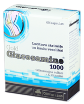 OLIMP LABS Gold Glucosamine – 1000 mg, 60 kapsulių