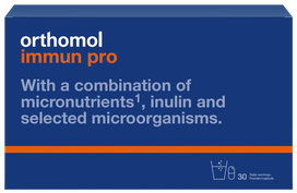 ORTHOMOL Immun Pro 30 pakelių ir kapsulių
