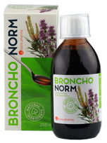 BRONCHONORM 250 ml balzamas kvėpavimo takų priežiūrai