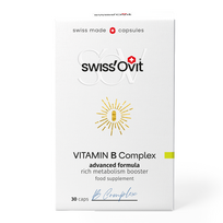 SWISS OVIT B komplekso vitaminų kapsulės, 30 vnt.