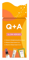 Veidojančių herojų rinkinys Q+A Glow Heroes, 1 vnt.