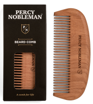 PERCY NOBLEMAN Barzdos ir plaukų šukos, 1 vnt.