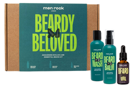 MEN ROCK rinkinys su Sicilijos laimo aromatu – barzdos priežiūros sprendimas, 1 vnt.