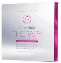 SMILELAB Therapy dantų balinimo kaukių rinkinys – 14 plokštelių