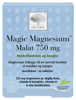 Magnio malato tabletės NEW NORDIC Magic, 60 vnt.
