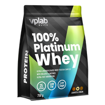 Vplab PLATINUM WHEY sausainių ir grietinėlės skonio 750 g baltymų milteliai