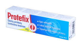 PROTEFIX Dantų protezų fiksavimo kremas „Half-Creme“, 40 ml