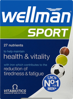 Sporto tabletės WELLMAN®, 30 vienetų
