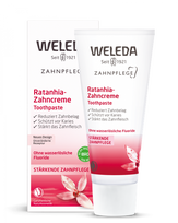 WELEDA dantų pasta su ratanija, 75 ml