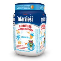 MARSIEČIAI KRAMTOMOSIOS PASTILĖS – 50 vnt. įvairių skonių vaikams