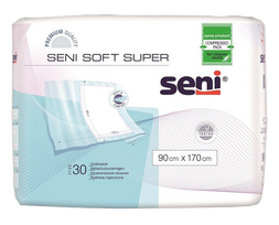 SENI Soft sugeriantys paklotai 90 x 170 cm, 30 vnt. pakuotėje