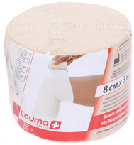 Elastinis medicininis tvarstis LAUMA MEDICAL 3 m × 8 cm, 1 vnt.